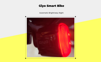 Brake-sensing LED bike light, IPX6