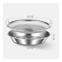 Stainless Steel Steamer Rack Easy to Clean Steaming Basket Insert Food Grade