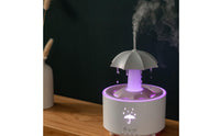 Umbrella Humidifier Decorative Rain Vapor Humidifier Vaporizer Compact Mist Maker Modern for Bedroom, Living Room