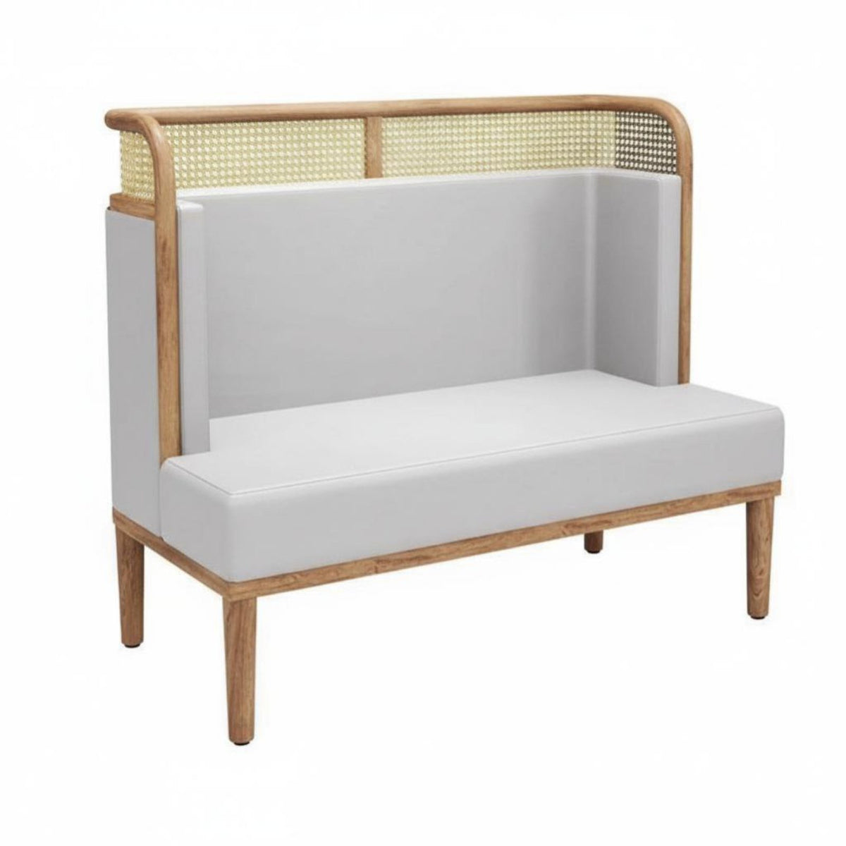 Woven Rear Dining Chair and Table Set Hong Asian Design Square Table and 4 Chairs Modern Design Curved Rear Rest