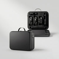 Hard Sided Case with Handle Sheltering Accessory Organizer with Zipper Compact Zipper Case for Travel, Commuting