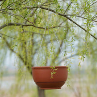 Hanging Basket for Plant Pots Indoor and Outdoor Plants, Self Watering Hanging Plant Pot with Drainage Holes, Extra Large Chain Hook Design