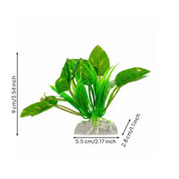 Artificial Reptile Plant Realistic Enclosure Plant No Fading Pet Decor for Jungle Tank