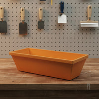 Cement Mixing Tub Reinforced Mortar Pan Easy to Clean for Workshops, Builders
