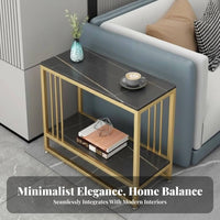 C-Shaped Tray Table Modern Minimalist design C-Shaped Sofa Table Multi-Functional