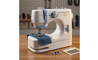 Electric Stitching Device Foot Pedal Compact Stitching Device Builtattached Thread Spool Post Spool Pin for Home Appliance