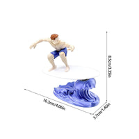 Car Dashboard Surfer Decor Inertia Swing Wobbling Surfer Statue Wobbly Motion