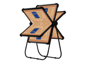 Foldable Training Board Floor Standing Tactic Board Foldable Strategy Folder Double-Sided Sports Equipment for Professionals
