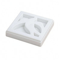 Professional-Grade Decorative Window Mold Rigid Concrete Mold with Hollow Window Long-Lasting Sturdy for Builders, DIYers, Fences