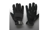 Duty Work Gloves Wear-Resistant Full-Finger Gloves Adjustable Wrist Strap Guarding Equipment for Life-Saving Workers, Construction