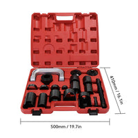 21-Piece Lower Arm Ball Joint Removal Tool Cross Shaft Disassembly Tool Ball Joint Remover Extractor