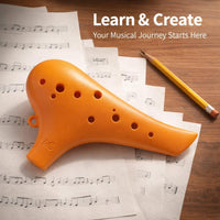 Beginners Professional Ocarina Gift, Beginner Resin Ocarina, Colorful Student Oc #variant:Yellow