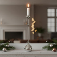 Stainless Steel Candle Holder Decorative Home Decor Sculpted for Gift