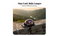 Motorcycle Half Helmet Breathable Liner Vintage Half Helmet Comfortable for Motorcyclist S, Adults, Street Riding, Daily Commute, Cruising