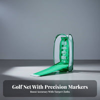 Portable Golf Chipping Net Quick Setup Indoor Golf Hitting Net Easy Assembly for Beginners, Experienced Players, Backyard, Garage, Office