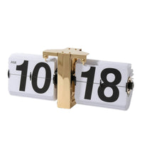 Flip Clock Minimalist Retro Flip Clock Small for Living Room