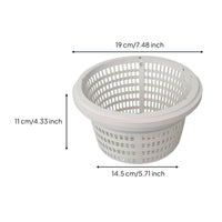 Skimmer Basket with Reinforced Rim Sturdy Pool Accessory Lightweight