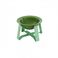 Ceramic Pet Bowl with Stand Detachable Design Elevated Cat Bowl Dishwasher Safe