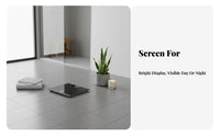 Electronic Physical Weight Scale High Accuracy Digital Bathroom Scale Weighing Machine Strengthened Glass Surface Step-On