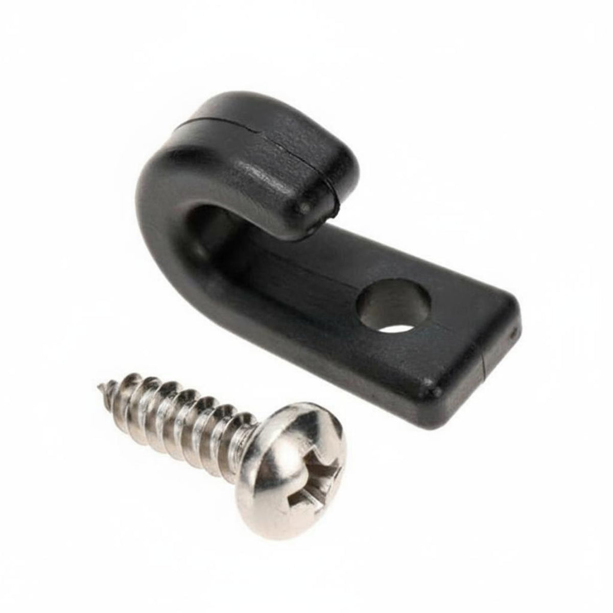 Long-Lasting ABS Material Kayak J-Hook High Wear Resistance Boat Deck Tie-down Hook Kayak Rigging Kit Multi-Purpose for Kayaking, Canoeing, Camping