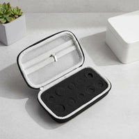 Therapeutic Vials Vial Travel Case Carrying Handle 15 Slot Vial Carrier Wear-Resistant Hard Holder for Diabetics