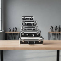Aluminum Storage Case Sturdy Aluminum Sturdy Case Lockable Carrying Case Sturdy Duty Metal Equipment Box Versatile