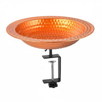 Freestanding Bird Bath Feeder Decorative Bird Feeder Simple-Bath to Install Outdoor Decor for Yard, Patio