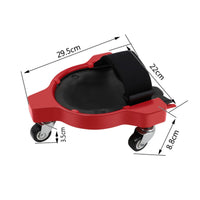 Three Wheel Kneeling Trolley Easy to Clean Construction Tool