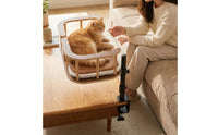 Feline Desk Bed Space-Saving Table Clamp Feline Bed Easy Installation