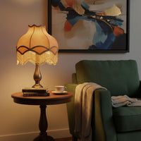 Velvet Tassel Lampshade Handmade Fringed Lamp Shade Decorative Fringe
