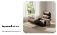 Single-Person Lounger Weightless Unstressedsign Unstressedsign Lounge Chair & Proceedose Feather Filling Minimalist