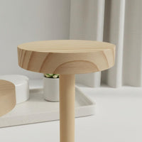 Wooden Display Riser Space-Saving Desktop Storage Rack Sturdy Build
