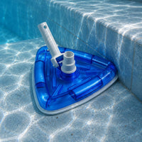 Triangular Vacuum Head Heavy Duty Transparent Pool Vacuum Head Easy to Clean