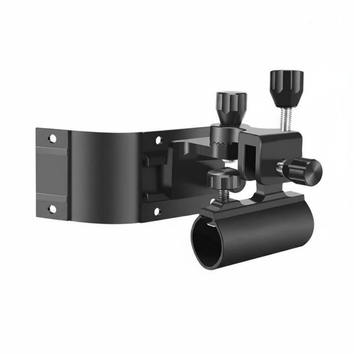 Heavy-Duty Corner Rod Holder Corrosion-Resistant Swivel Rod Bracket Waterproof Fishing Box Mount for Anglers