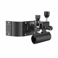 Heavy-Duty Corner Rod Holder Corrosion-Resistant Swivel Rod Bracket Waterproof Fishing Box Mount for Anglers