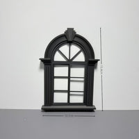Miniature Window Scene Tabletop Lattice Window Prop Openable