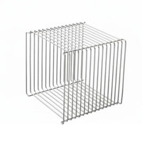 Wavy Metal Stand Minimalist Design Slim highlight Table with Storage for Homeowners