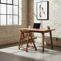 Wooden Folding Chair Space Saving Folding Chair with Backrest Easy to Store Home Furniture