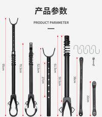 KOETSU Outboard Motor Support Bracket, Engine Shock Absorber Rod, Inflatable Boat Outboard Motor Fixer