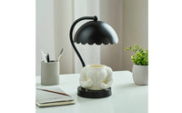 Decorative Torso Lamp with Pen Holder Stylish Sculptural Lamp with Storage Cup Modern Space-Saving for Bedside Table, Vanity, Reading Nook