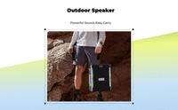 Waterproof speaker with deep bass