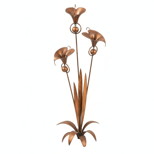 Calla Lily Garden Stake Outdoor Calla Lily Stake Rustic for Patio, Gardeners