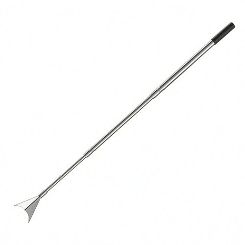 Adjustable Length doubleHead Field Cutter Crescent-Shaped Telescopic Crop Cutter Pointed Blades Corn Cutting Tool Slim Shaft for Farmers