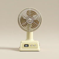 Mini Usb Fan Compact Size Rechargeable Desk Fan Adjustable Head for Office