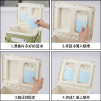 6L13L18L户外保温箱冷藏箱露营冰块端午中秋海鲜里礼品包装冰桶