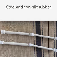 Pet Gate Tension Rod, No-Drill Adjustable Barrier