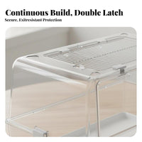 Transparent Hamster Villa additional Large Space Transparent Hamster House Chewresistant