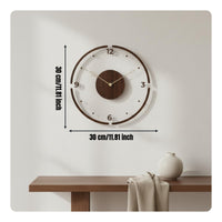 Minimalist Floating Number Clock Easy to Hang for Bedroom, Office