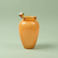 Bee Glass Vase Designer Design House Decoration Glossy Finish