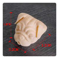 Novelty Shape Pug Dog Toothpaste Cap Easy to Use Bathroom Accessory Long-Lasting